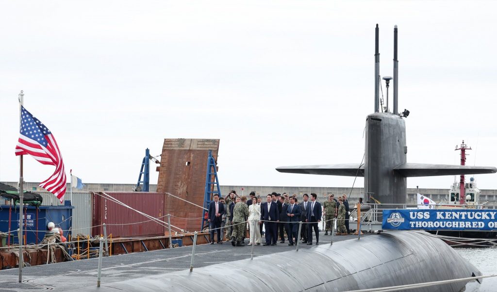 Submarino Nuclear Estados Unidos Coreia do Sul Coreia do Norte